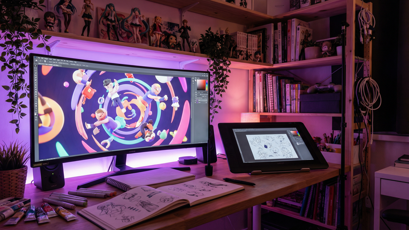 今日大赛动漫创作视频